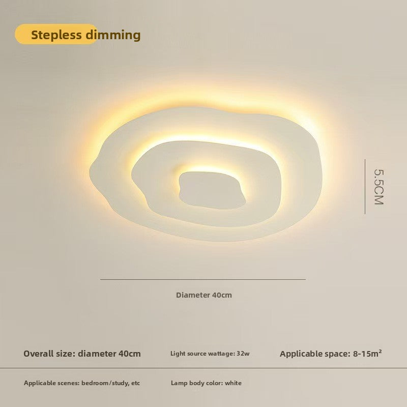 Aura Organic Geometric Flush Mount