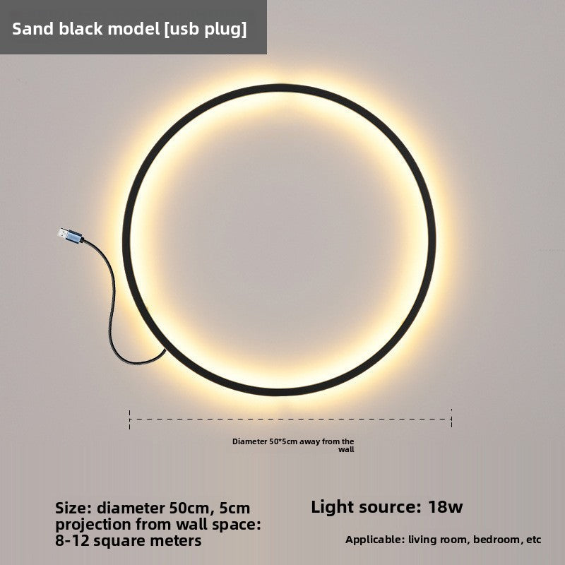 Orbital Halo Sconce