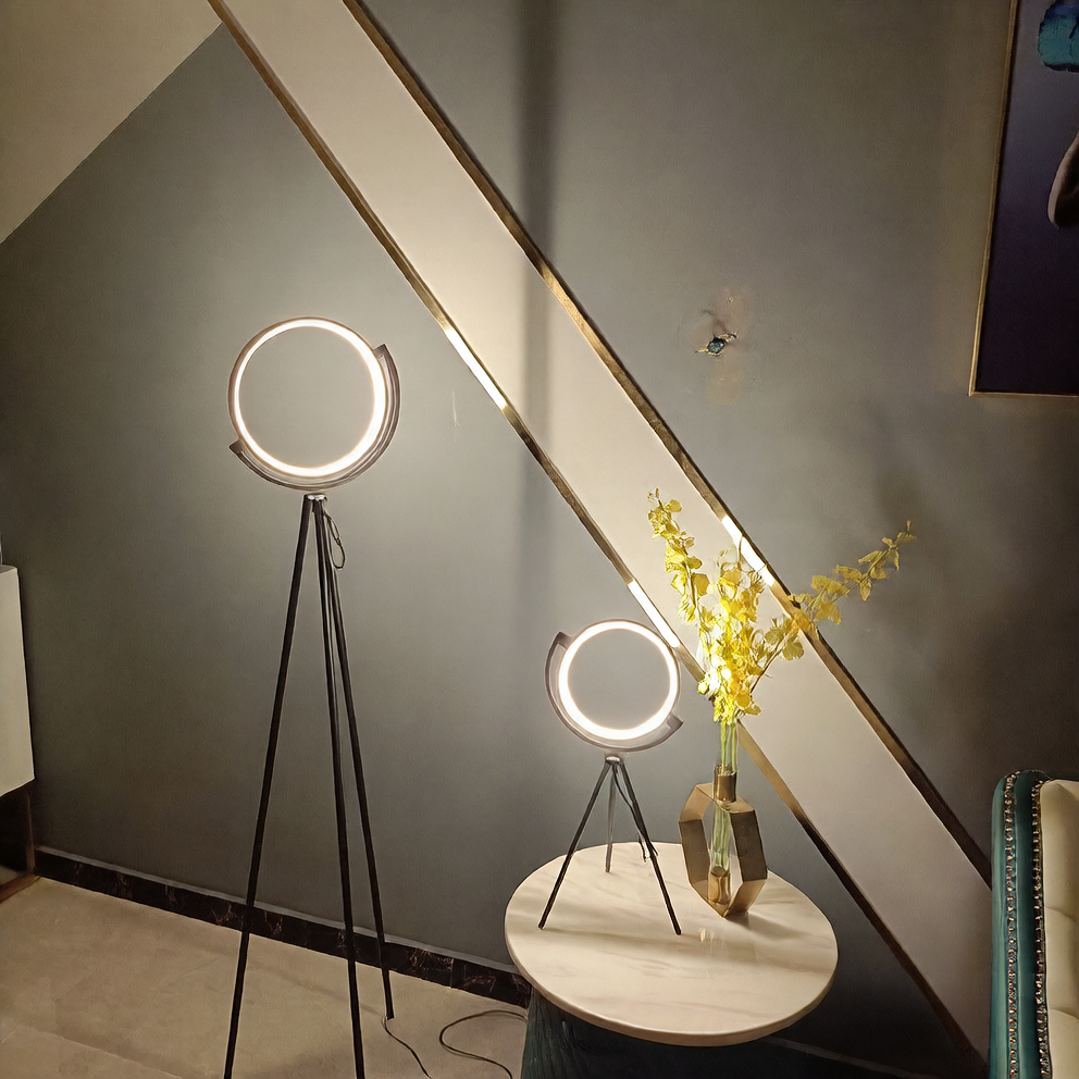 Halo Orbital Floor Lamp