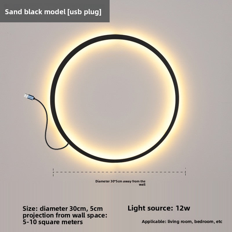 Orbital Halo Sconce
