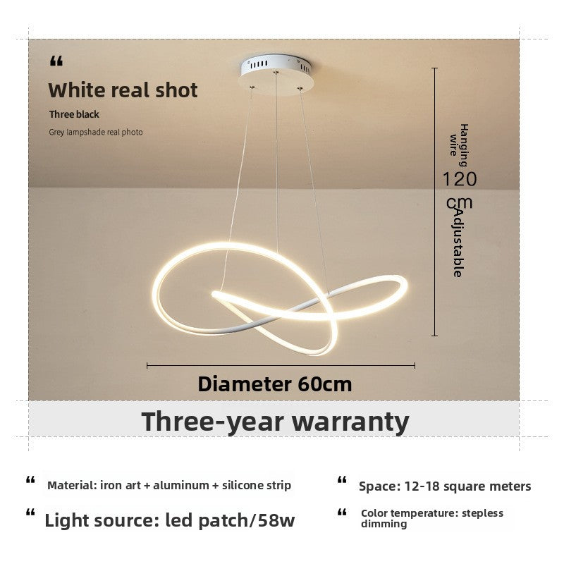 Infinity Loop Chandelier