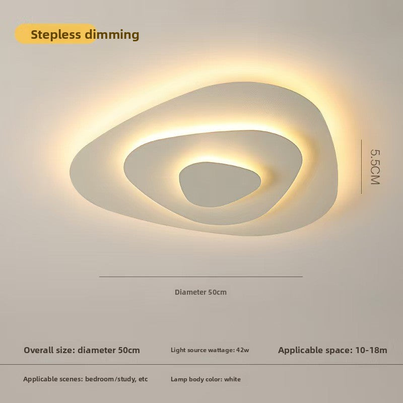 Aura Organic Geometric Flush Mount