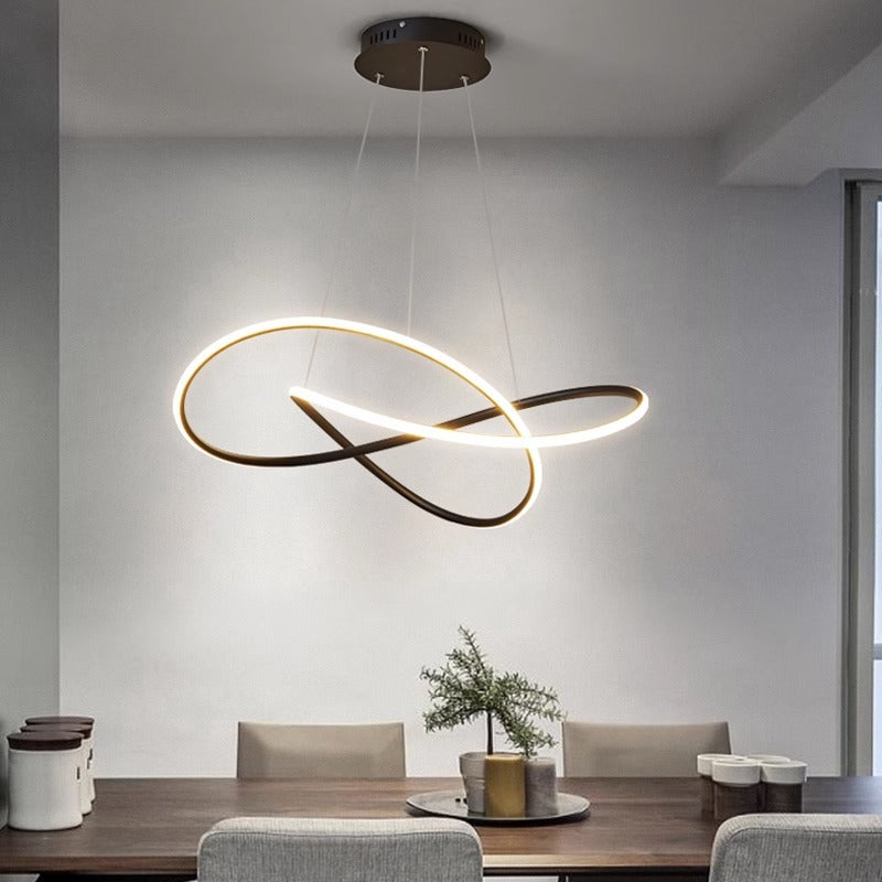 Infinity Loop Chandelier